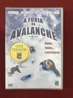 DVD- A Fúria Da Avalanche - Ed Marinaro/ Nick Mancuso - Novo