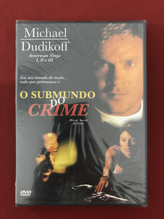 DVD - O Submundo Do Crime - Michael Dudikoff - Novo