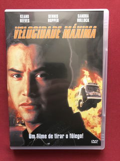 DVD- Velocidade Máxima - Keanu Reeves/ Sandra Bullock- Semin