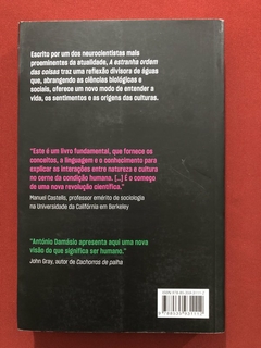 Livro- A Estranha Ordem Das Coisas - António Damásio - Companhia Das Letras - Seminovo - comprar online