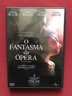 DVD - O Fantasma Da Ópera- Gerard Butler/ Emmy Rossum- Semin