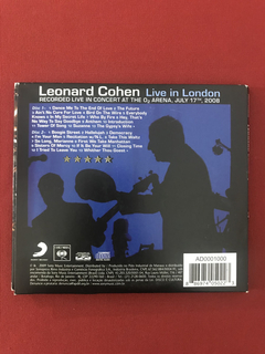 CD Duplo - Leonard Cohen - Live In London - Nacional - comprar online