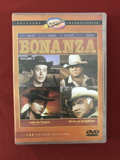 DVD - Bonanza Volume 1, 2, 3, E 4 - Seminovo