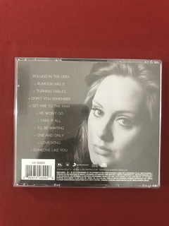 CD - Adele - 21 - 2011 - Nacional - Seminovo - comprar online