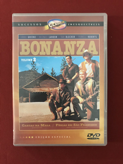 DVD - Bonanza Volume 1, 2, 3, E 4 - Seminovo na internet