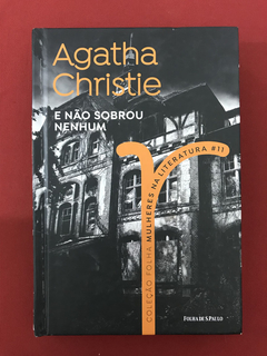 Livro - E Não Sobrou Nenhum - Agatha Christie - Capa Dura