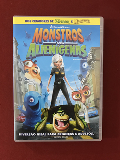 DVD - Monstros Vs Alienígenas - Dir: Rob Letterman - Semin