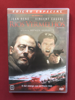 DVD - Rios Vermelhos - Jean Reno/ Vincent Cassel - Seminovo