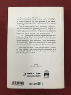 Livro - Diogo Antônio Feijó - Jorge Caldeira - Ed. 34 - comprar online
