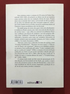 Livro - Contos Reunidos - Fiódor Dostoiévski - Editora 34 - Seminovo - comprar online