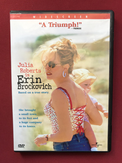 DVD - Erin Brockovich (Uma Mulher De Talento) - Seminovo