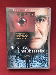 DVD - Retratos de Uma Obsessão - Robin Williams - Seminovo