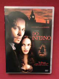 DVD Duplo- Do Inferno - Johnny Depp/ Heather Graham - Semin.
