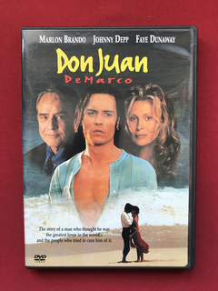 DVD - Don Juan DeMarco - Marlon Brando - Seminovo