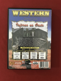 DVD - Inferno No Oeste - Richard Harrison - Seminovo - comprar online