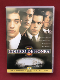 DVD - Código De Honra - Brendan Fraser/ Matt Damon - Semin.