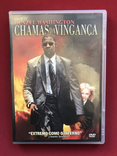 DVD - Chamas Da Vingança - Denzel Washington - Seminovo