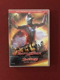 DVD - Ultraman Mebius & Ultraman Brothers - Seminovo