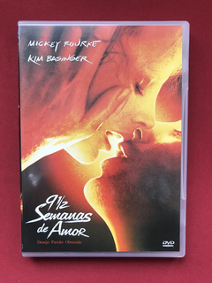 DVD - 9 1/2 Semanas De Amor - Mickey Rourke - Seminovo