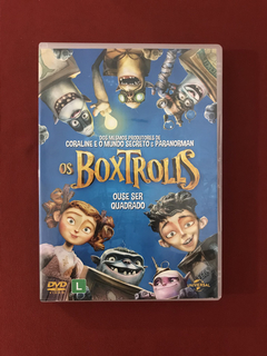 DVD - Os Boxtrolls - Nacional - Seminovo
