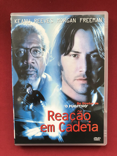 DVD - Reação Em Cadeia - Keanu Reeves/ Morgan Freeman- Semin