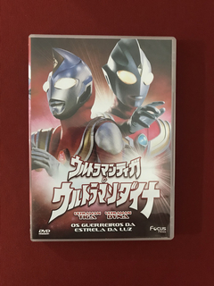 DVD - Ultraman Tiga & Ultraman Dyna - Seminovo