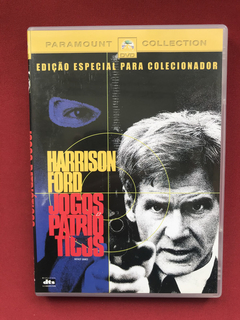 DVD - Jogos Patrióticos - Harrison Ford - Seminovo