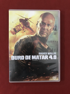 DVD - Duro De Matar 4.0 - Bruce Willis - Seminovo