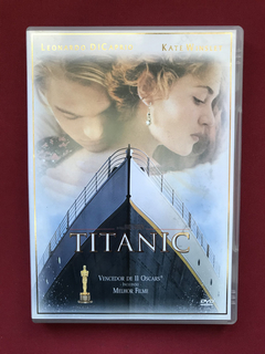 DVD - Titanic - Leonardo DiCaprio/ Kate Winslet - Seminovo
