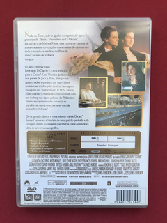 DVD - Titanic - Leonardo DiCaprio/ Kate Winslet - Seminovo - comprar online