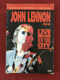DVD - John Lennon & Yoko Ono - Live In New York - Seminovo