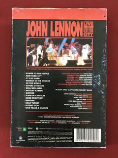DVD - John Lennon & Yoko Ono - Live In New York - Seminovo - comprar online