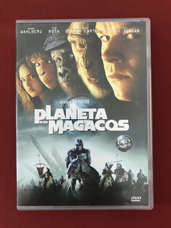DVD Duplo- Planeta Dos Macacos - Direção: Tim Burton - Semin