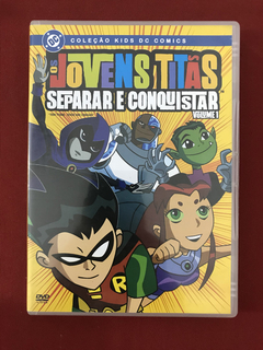 DVD- Os Jovens Titãs - Separar E Conquistar - Vol. 1 - Semin