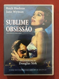 DVD Duplo - Sublime Obsessão - Dir. Douglas Sirk - Seminovo