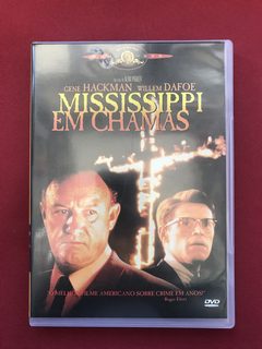 DVD - Mississippi Em Chamas - Gene Hackman - Seminovo