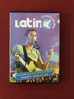 DVD - Latino 10 Anos Ao Vivo - Nacional - Show Musical
