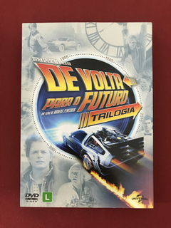 DVD - De Volta Para O Futuro - Trilogia- 3 Discos - Seminovo