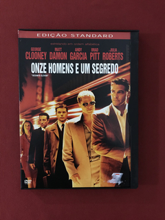 DVD - Onze Homens E Um Segredo - Brad Pitt - Seminovo
