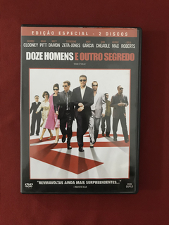 DVD Duplo- Doze Homens E Outro Segredo - Brad Pitt- Seminovo