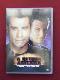 DVD - A Última Ameaça - Travolta/ Slater - Seminovo