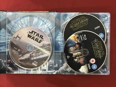 Blu-ray - Star Wars The Force Awakens 3D 3 Discos - Seminovo na internet
