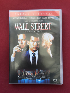 DVD - Wall Street - Poder E Cobiça - Michael Douglas - Semin