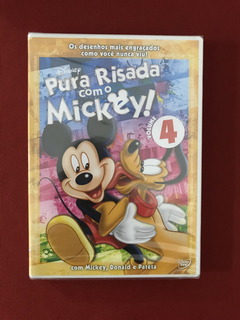 DVD - Pura Risada Com O Mickey! Volume 4 - Novo