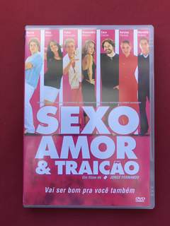 DVD - Sexo Amor & Traição - Direção: Jorge Fernando - Semin.