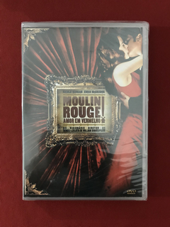DVD - Moulin Rouge! Amor Em Vermelho - Nicole Kidman - Novo