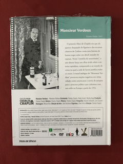 DVD - Monsieur Verdoux - Dir: Charles Chaplin - Novo - comprar online