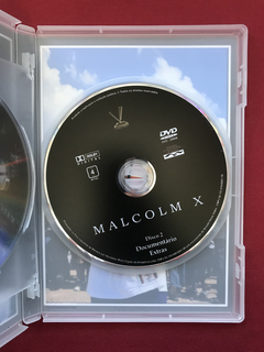 DVD Duplo - Malcolm X - Denzel Washington - Seminovo - Sebo Mosaico - Livros, DVD's, CD's, LP's, Gibis e HQ's