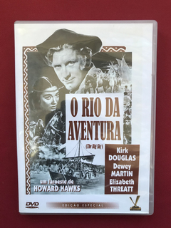 DVD - O Rio Da Aventura - Kirk Douglas/ Dewey Martin - Semin