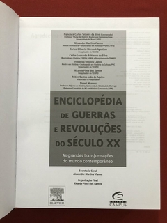Livro - Enciclopédia De Guerras E Revoluções Do Século XX - Ed. Campus - Seminovo na internet